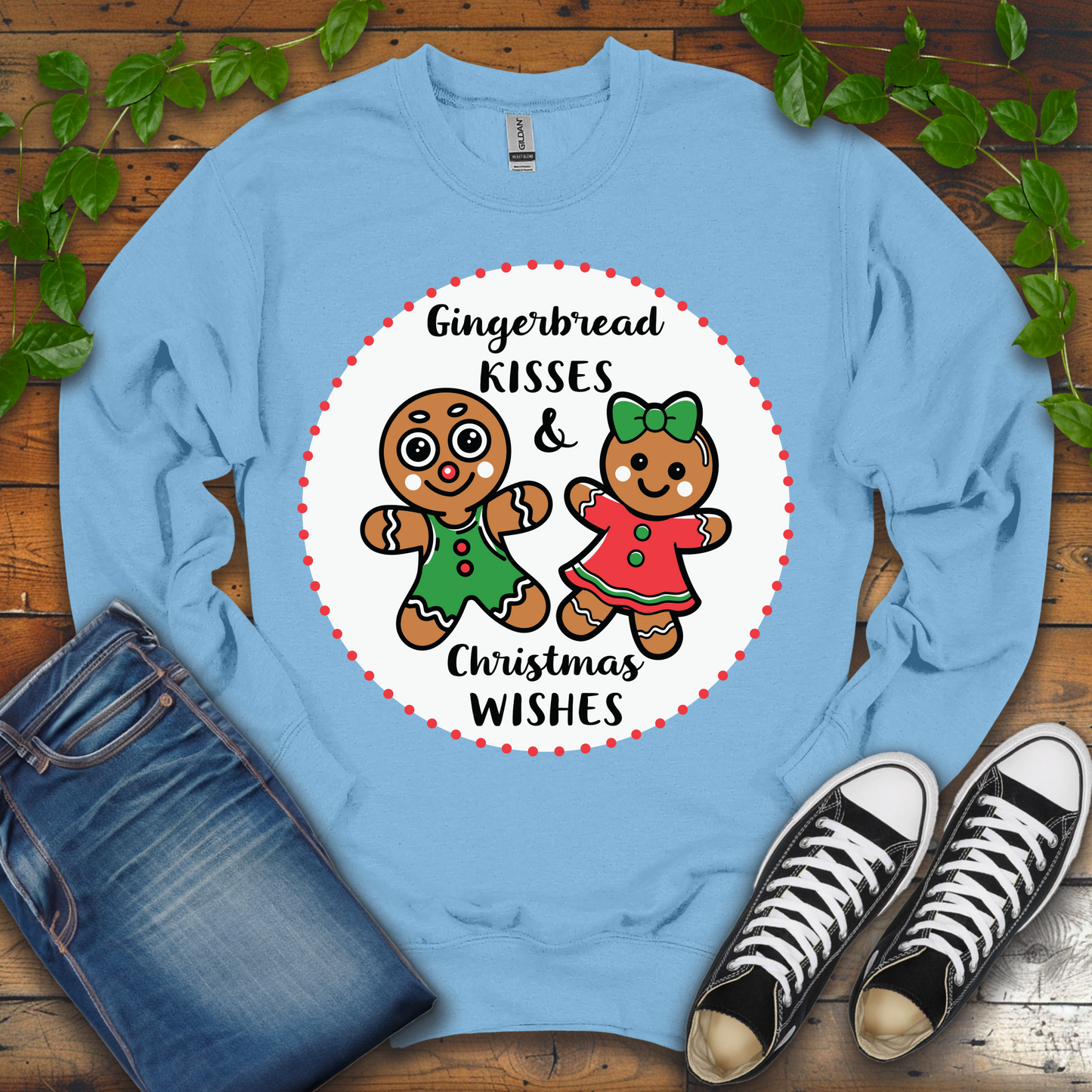 Gingerbread Kisses & Christmas Wishes