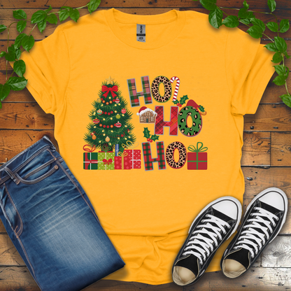 Ho Ho Ho With Christmas Tree