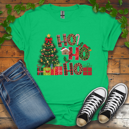 Ho Ho Ho With Christmas Tree