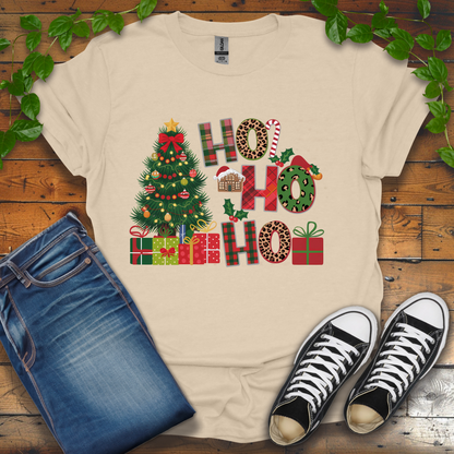 Ho Ho Ho With Christmas Tree